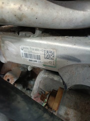 Радіатор системи рециркуляції ОГ 8200719993 RENAULT
