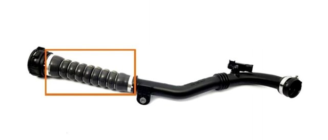 Шланг/патрубок інтеркуллера 8200852008 RENAULT