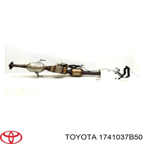 Вихлоп 1741037B50 TOYOTA
