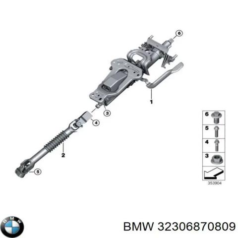 Вал рульової колонки, нижній 32306870809 BMW