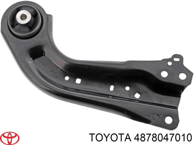 Важіль/тяга задньої підвіски подовжній нижній, лівий 4878047010 TOYOTA