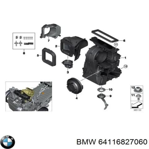 Піч в зборі 64116827060 BMW