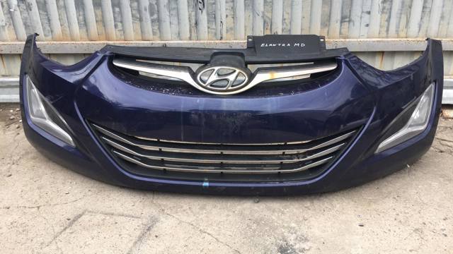 Решітка переднього бампера, центральна 865603Y700 HYUNDAI