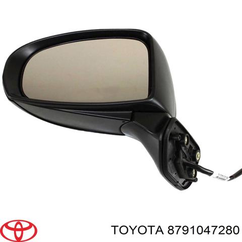 Праве бічне дзеркало 8791047280 TOYOTA