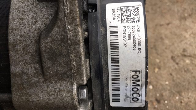 Авто генератор JX6Z10346K FORD