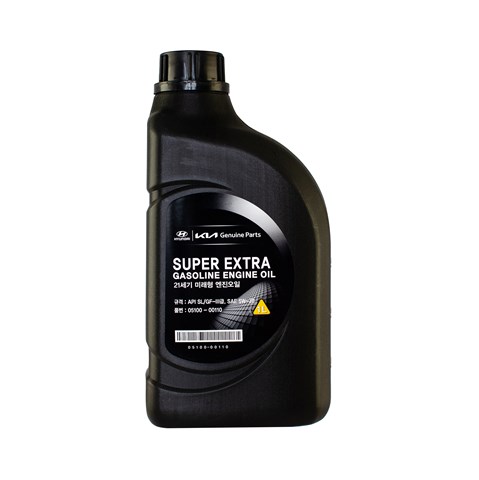 Олива моторна напівсинтетична hyundai/kia "super extra gasoline 5w-30", 1л 0510000110