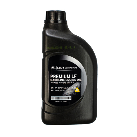 Масло моторное hyundai premium lf gasoline sae 5w-20 sm, 1л, можливий самовивіз 0510000151