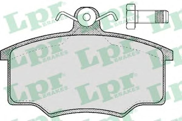 05p188  lpr - гальмівні колодки до дисків LPR05P188