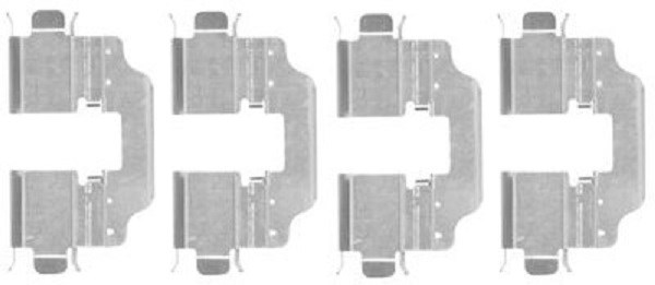 109-1773 quick brake планка супорта (заднього) прижимна (к-кт) renault scenic iii/megane iii 1.2-2.0 109-1773