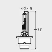 Биксенон 66250 OSRAM