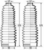 Чохол рульового механізму BSG3371 BORG&BECK