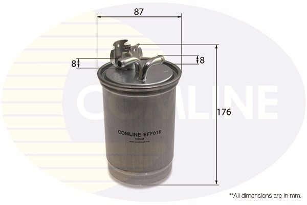 Eff018 comline - фільтр палива ( аналогwf8045/kl180 ) EFF018