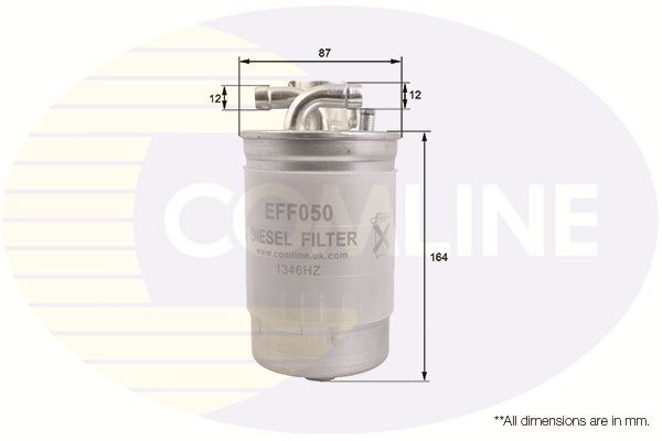 Eff050 comline - фільтр палива ( аналогwf8199/kl154 ) EFF050