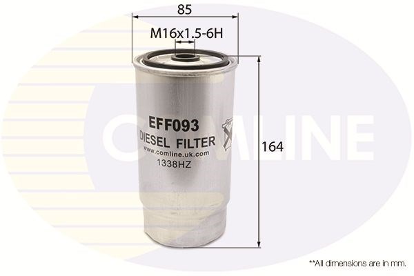 Eff093 comline фільтр палива (аналог wf8270) EFF093