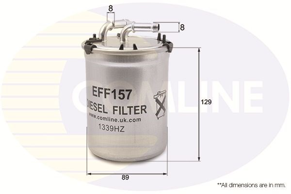 Eff157 comline - фільтр палива ( аналогwf8379/kl494 ) EFF157