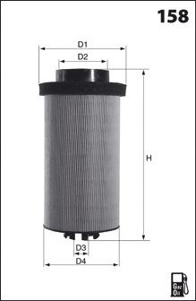 Elg5543 фільтр палива ( аналог95036e/kx73/1d) ELG5543