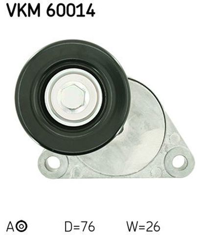 Натягувач приводного ременя VKM60014 SKF