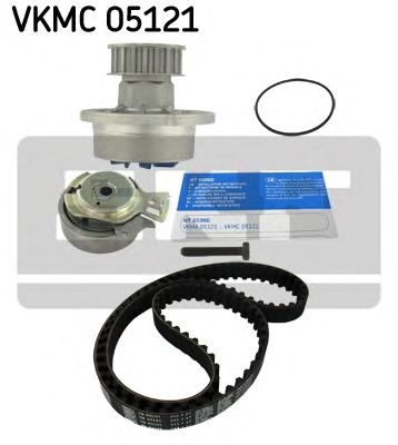 Vkmc 05121 skf - насос охолоджуючої рідини + комплект зубчатого ремня VKMC 05121