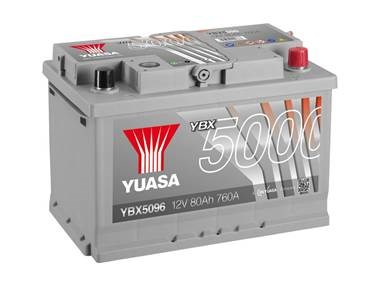 Yuasa 12v 80ah silver high performance battery ybx5096 (0)  акція!!! YBX5096