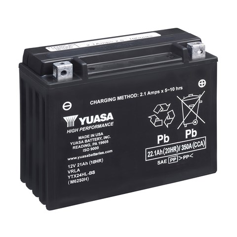 Автомобільна батарея YTX24HLBS YUASA