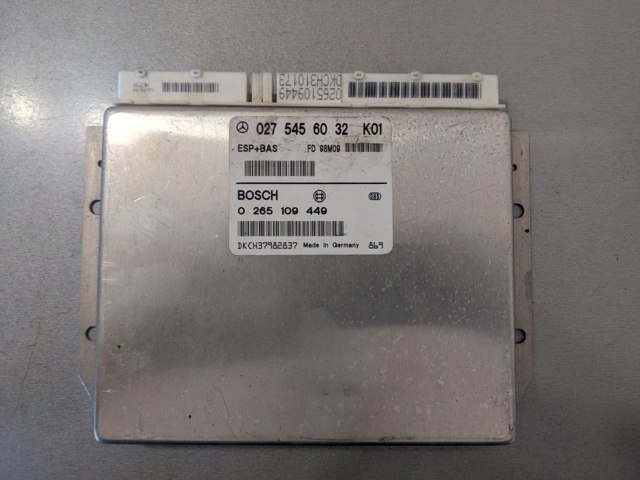 Блок керування ESP 0275456032 MERCEDES
