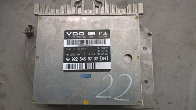 Модуль управління двигуном A0225458732 MERCEDES