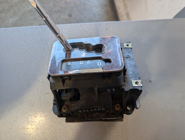 Селектор АКПП A1632600709 MERCEDES