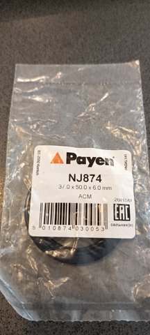Сальник колінвала двигуна (передній) NJ874 PAYEN