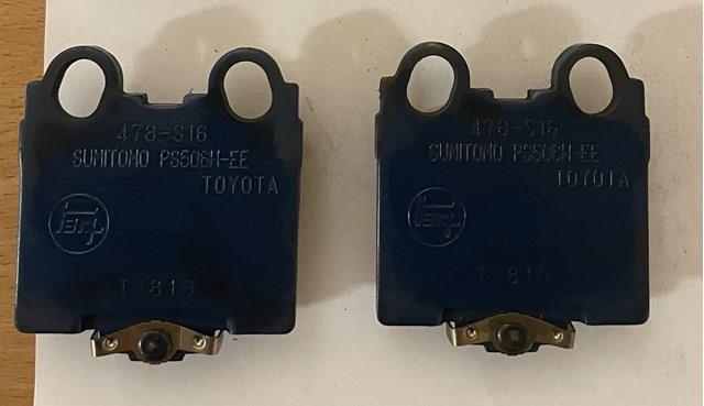 Колодки гальмівні задні, дискові 0446630190 TOYOTA