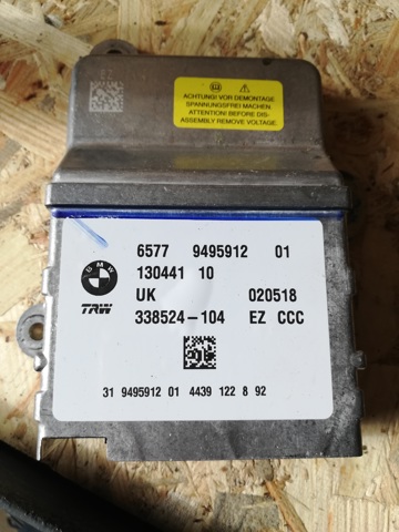Блок управління airbag 65779495912 BMW