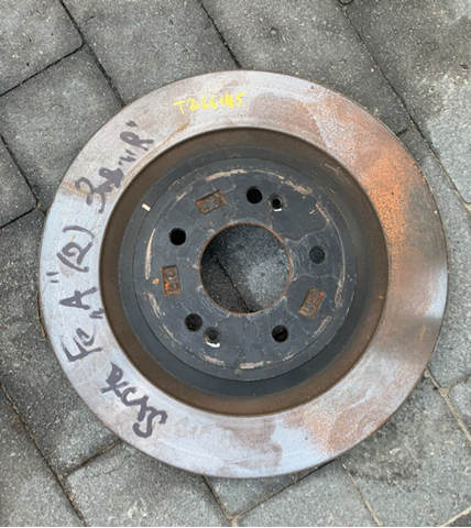 Диск гальмівний задній 58411P2700 HYUNDAI