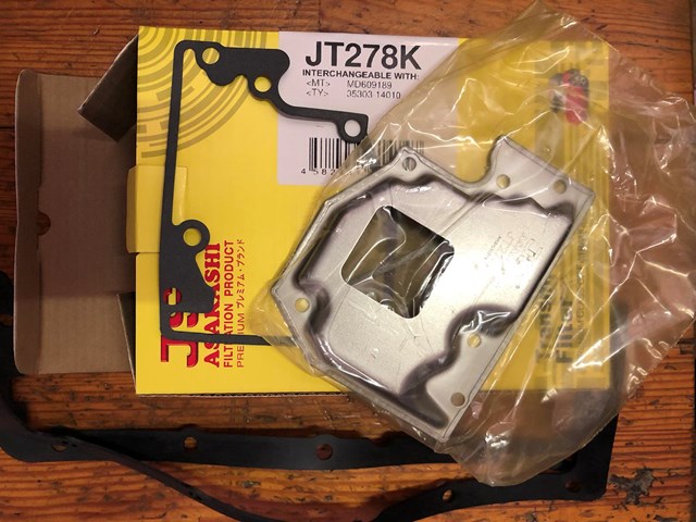 Масло і фільтр в коробку автомат  JT278K JS ASAKASHI