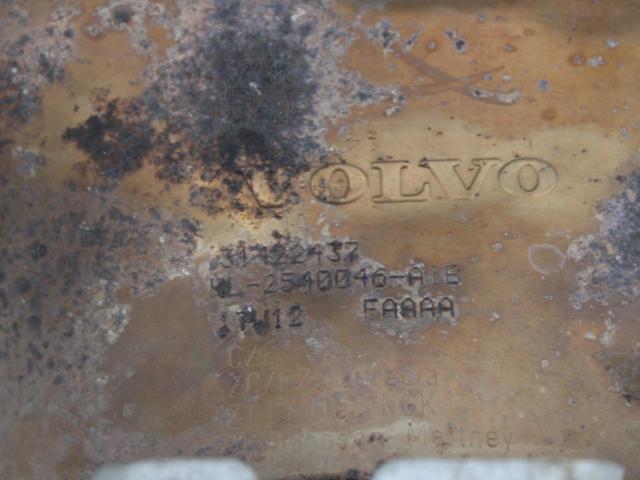 Труби і підвіска глушника 31422437 VOLVO