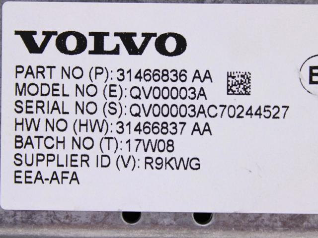 Дисплей багатофункціональний 31466836 VOLVO