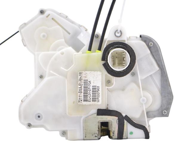 Замок передніх пасажирських дверей 72110SWAE02 HONDA