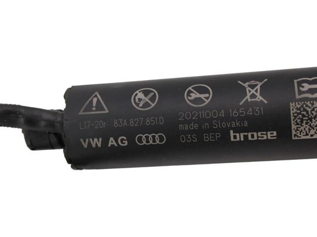 Амортизатор двері 3/5-ї задньої 83A827851D VAG