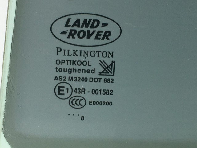 Скло дверей заднє ліве land rover range rover sport l320 2005-2009 CVB500210