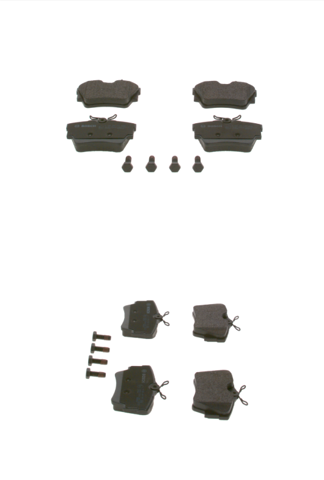 Комплект задніх колодок 0986494040 BOSCH