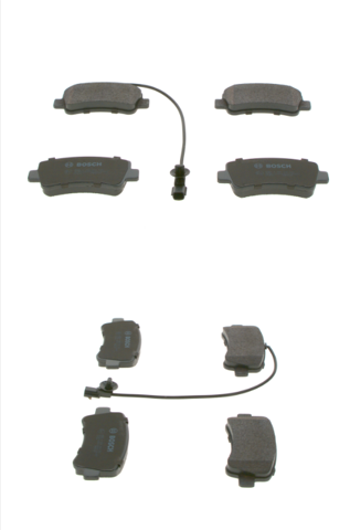 Комплект задніх колодок 0986494500 BOSCH