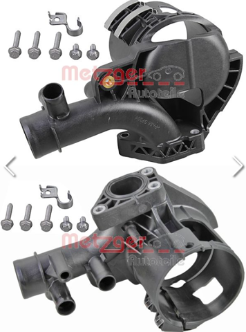 Корпус паливного фільтра 4010093 METZGER