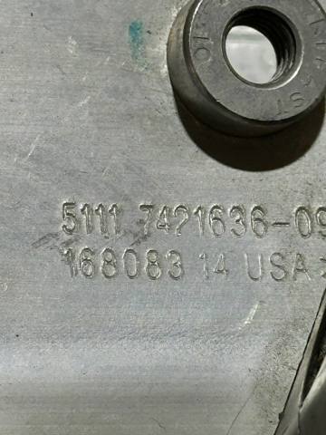Кронштейн підсилювача переднього бампера 51117421636 BMW