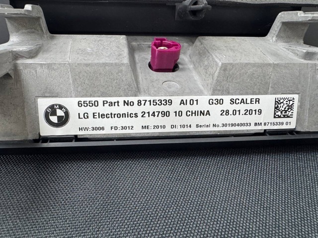 Дисплей бортового комп'ютера 65508715339 BMW