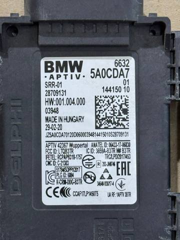 Датчик контролю мертвої зони, задній 66325A0CDA7 BMW