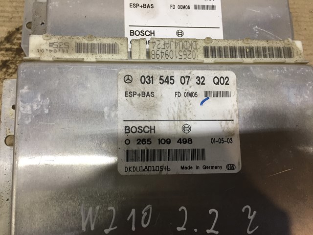 Модуль управління ESP 0315450732 MERCEDES
