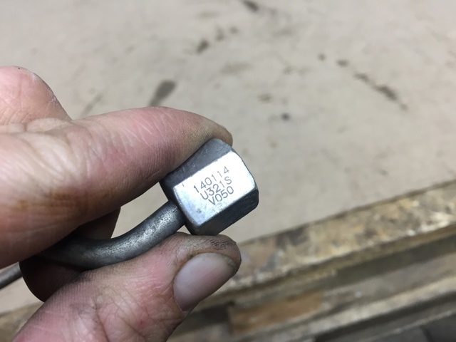Трубка паливна, від ПНВТ до паливної рейки 03L130321Q VAG