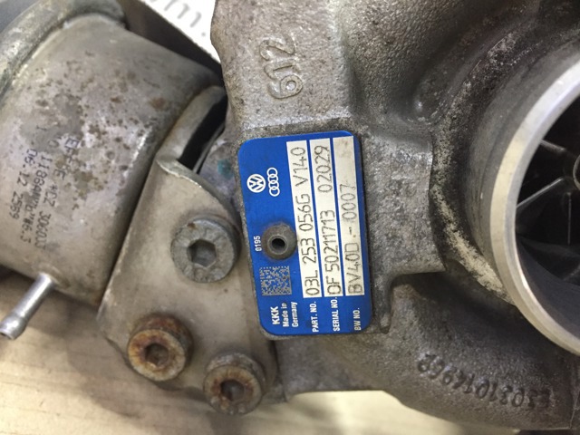 Турбонаддув 03L253056G VAG