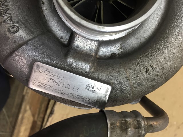 Турбокомпресор 11657796313 BMW