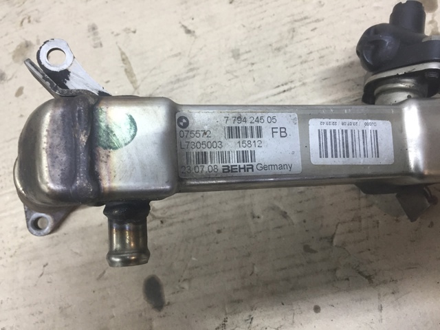 Радіатор системи рециркуляції ОГ 11717794245 BMW