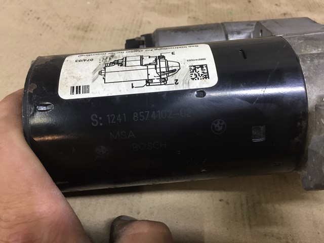 Стартер 12418574102 BMW