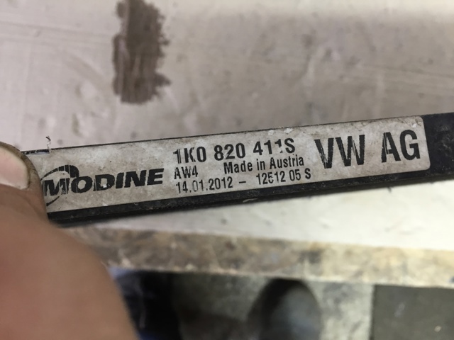 Конденсатор Skoda SuperB 2